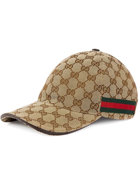 gucci gg baseball cap|Gucci gg canvas baseball hat.